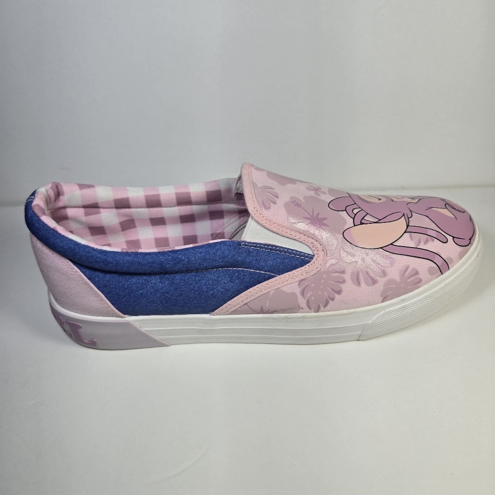 Disney Lilo And Stitch Lilo And Angel Slip On Shoes Sneakers Womens Sz. 11 Check - Picture 3 of 6